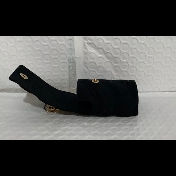 Black Purse with Butterfly Charm Holder - Picture 11 of 11